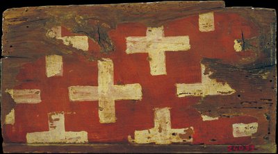 Ceiling Panel with Crosses, the Emblem of the Cruïlles Family by Unbekannt Unbekannt